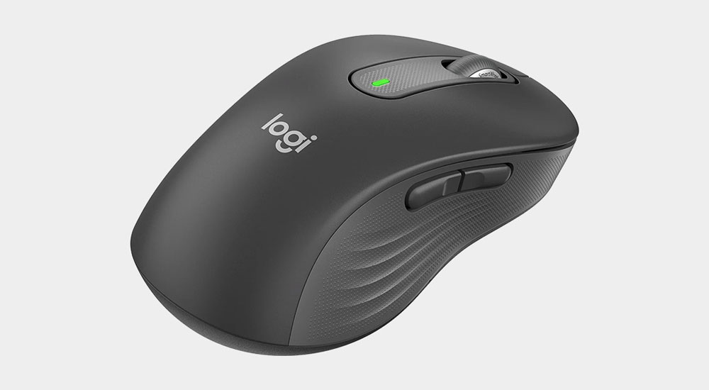 Logitech Signature M650 L Left Wireless Mouse - Graphite 1 0cd8b795b3541777