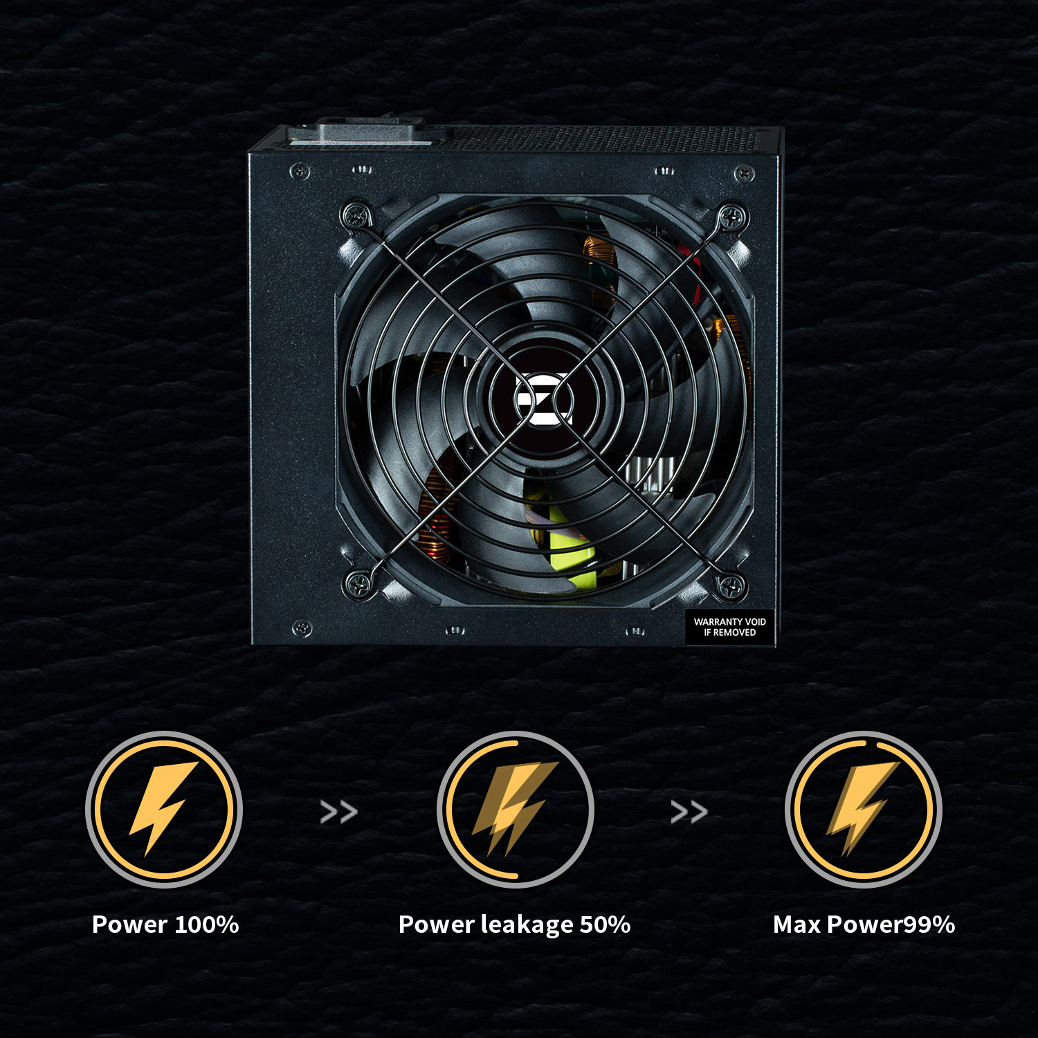 Zalman ZM600-LX3, Decamax, 600W, 80 Plus, Non Modular, Fan: 120mm, ATX, MTBF: 100,000 Hours, 3 Year Warranty 8 2db0b6706ff813ae