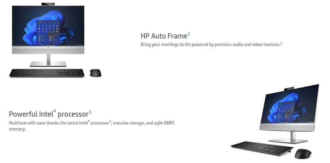 HP EliteOne 840 G9 All-in-One PC - 23.8" FHD - Intel Core i7-14700 - 16GB RAM - 512GB SSD - Windows 11 Pro 1 38599d6458ae18a1