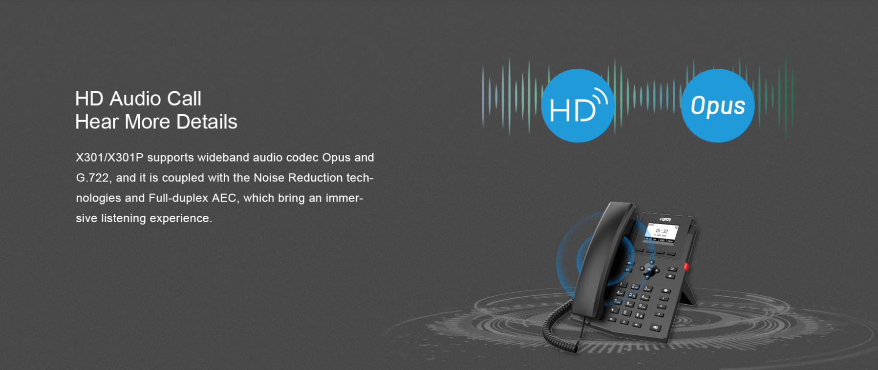 Fanvil X301P Entry Level IP Phone, 2.3' Dot-matrix screen, 10/100Mbps, PoE, Cost-Effective SIP Phone With Multi-Function, 6-Way Audio Conference, 2SIP 5 829fafc2fbedefb0