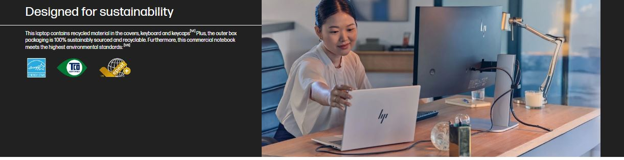 HP EliteBook 8 G1i 16" WUXGA Notebook - Intel Core Ultra 7 256V / 16GB RAM / 512GB SSD / Windows 11 Pro 4 8ec708b326d4c355