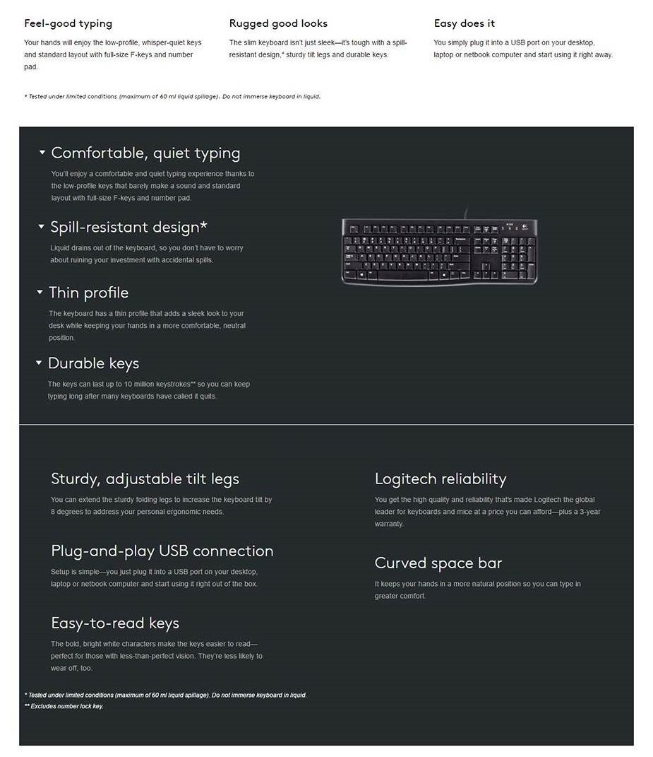 Logitech K120 Wired Keyboard 1 9b4cb0d69dfebc8e