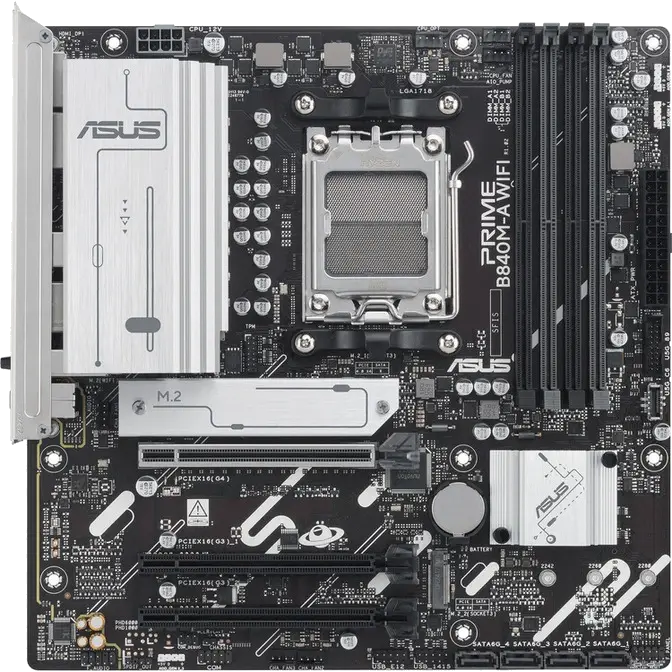 Asus PRIME B840M-A WIFI-CSM AM5 mATX motherboard 1 a6aa06938d1a680a