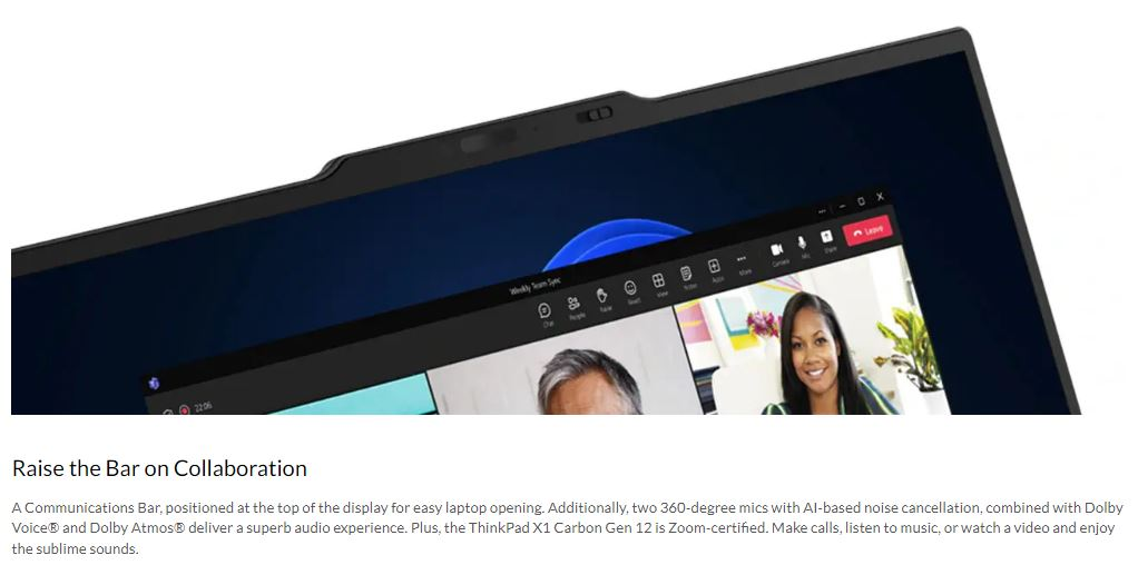 LENOVO ThinkPad X1 Carbon G13 Aura 14' WUXGA TOUCH Intel U7‑268V vPro 32GB LPDDR5X 512GB SSD WIN 11 PRO AI Arc 140V GPU Copilot+ PC 48 TOPS 3yr PREM 3 bc04feb0c1bbd5cc