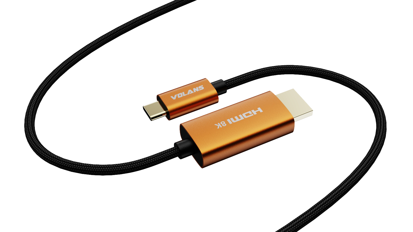 Volans VL-CH83, Ultra 8K USB-C to HDMI Cable V2.1 (3M) 1 eac7455a052b0246