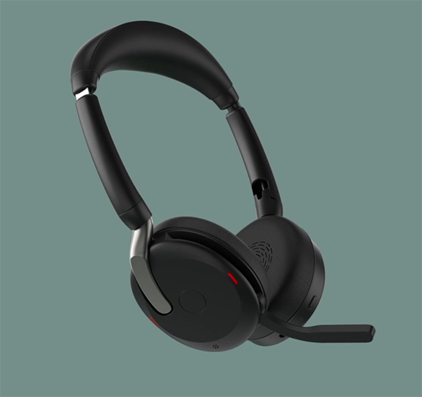 JABRA WIRELESS EVOLVE2 65 FLEX UC STEREO BLUETOOTH HEADSET USB-A
